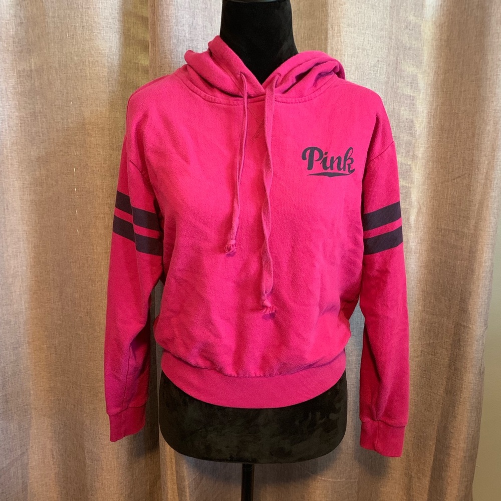 Pink Victoria’s Secret hoodie